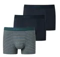 Produktbild: Schiesser Unterwäsche Boxershorts 95/5 Webgummibund 910 dunkelblau/blau gestreift Herren - 3 Stück, Größe: 8