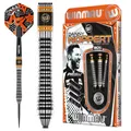 Produktbild: WINMAU Danny Noppert Signature Edition 2.0 23 Gramm Professionelles Steeldart-Tungsten-Dart-Set mit Flights und Schäften (Stems)
