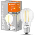 Produktbild: LEDVANCE E27 WiFi LED Lampe warmweißes dimmbares Licht 6W wie 60W 2700K Filament steuerbar mit Alexa und  Google Assistant