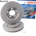 Produktbild: BOSCH Bremsscheiben Vorne Ø322 für MERCEDES C-Klasse W204 E-Klasse W212 C207