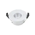 Produktbild: Sigor Einbauleuchte Argent IP54 BM68/83mm weiss IP54 8W 3000K 36° 600lm Ra95 dim 360° schwenkbar 571
