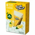 Produktbild: (5,08€/1l) Sun Lolly Zitrone, Wassereis, 8 Packungen
