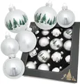 Produktbild: Krebs Glas Lauscha Christbaumschmuck Kugelsortiment (16-tlg), Christbaumschmuck aus Glas, Christbaumkugeln