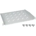 Produktbild: HMF - 65499 Fachboden für Serverschrank, 19 Zoll, 1 he, 48,3 x 35 x 4,5 cm, Lichtgrau