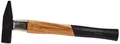 Produktbild: Peddinghaus Schlosserhammer 500 g mit Metall-Schlagschutzhülse und Hickorystiel – DIN 1041, Qualitätsstahl C 45, Feinpoliert, Epoxidpulverlackiert, Handwerklich geschmiedet, Rostgeschützt