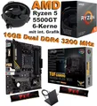 Produktbild: Bundle AMD Ryzen 5 5500GT ASUS TUF Gaming A520M-Plus WIFI 16GB Dual RAM 3200MHz