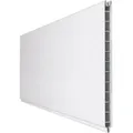 Produktbild: GroJa BasicLine PVC-Steckzaun Sichtschutzzaun Weiss Einzelprofil Sichtschutz Lamellenzaun