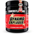 Produktbild: DYNAMO EXPLODER | Premium Fitnessbooster für mehr Kraft, Fokus und Wachheit mit Koffein, Guarana, Taurin, Magnesium, Vitaminen & unserer Spezialmatrix | Fresh Lime | 500g | MADE IN GERMANY