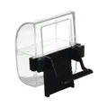 Produktbild: Beeztees Futterautomat Vogel Futter-und Wassernapf transparent/schwarz - 2er Pack