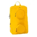 Produktbild: Lego Bags Signature Brick 1x2 Rucksack 18 Liter, Alltagsrucksack ca. 40 x 24 x 13 cm, Freizeit Daypack mit Brustgurt in Gelb, Hauptfach mit Laptop und Tablet Fach und 2 Fronttaschen mit Handyfach