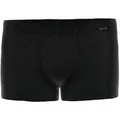 Produktbild: AMMANN Herren Boxershorts - Retro Short Cotton & More, Ton-in-Ton Streifen, Baumwollmischung Schwarz L