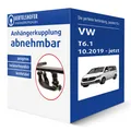 Produktbild: Westfalia Anhängerkupplung abnehmbar für VW T6.1 Kasten/Bus AHK