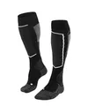 Produktbild: FALKE Damen Skisocken SK2 Intermediate Vegan W Kh Lyocell Funktionsmaterial warm dick 1 Paar, Schwarz Black-Mix 3010, 35-36