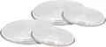 Produktbild: Krüger Herd-Abdeckplatte Edelstahl Herdplatten-Set, 4-tlg., Edelstahl, (Set, 4 tlg), (2x Ø 16 cm + 2x Ø 20 cm)