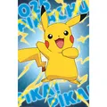 Produktbild: GB Eye Pokemon Poster mit Metalleffekt Pikachu (91,5 x 61 cm), Merhfarbig