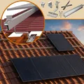 Produktbild: Ziegeldach Balkonkraftwerk Halterung für 1 Panel PV Modul Dach Solarhalterung Flachdach