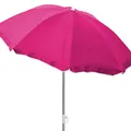 Produktbild: Sonnenschirm Strandschirm rund Ø1,80m Polyester knickbar UV Schutz