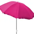 Produktbild: Mojawo Sonnenschirm Strandschirm Campingschirm Schirm Gartenschirm knickbar Polyester Ø1,80m UV Schutz, Farben:Pink