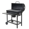 Produktbild: B-Ware Grillwagen Holzkohlegrill mit Deckel MCW-F70, Stahl schwarz 103x93x70cm
