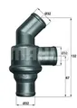 Produktbild: Thermostat TH 16 80 MAHLE für BMW 3 5 1500-2000 2000 Coupe 1502-2002