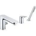 Produktbild: Wave - Wannenrandarmatur, 3-Loch Montage, Chrom WA5260000010 - Duravit
