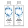 Produktbild: Wark24 Hygienemittel 1L - Ideal für Luftbefeuchter, Luftwäscher, Luft-Reiniger, Zimmerbrunnen uvm. - Konservierungsmittel hält Verdunstwasser hygienisch (2er Pack)