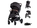 Produktbild: Chipolino Kinder-Buggy Kinderwagen Ultera Buggy, klappbar Korb Federung Hinterradbremse Gurt