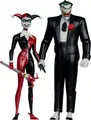 Produktbild: Batman: The Animated Series DC Direct Actionfiguren Harley Quinn & The Joker (Mad Love) (Gold Label) 18 cm