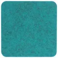 Produktbild: BIASTO Getränkeuntersetzer Eckiger Filz-Untersetzer, quadratisch 20x20cm, Petrol meliert, Zubehör für Gläser, Vasen, Tassen, Teller, Tische, Gläser, Weingläser, Cocktails, Flaschen, Schalen, Tischdeko, Blumentopf, Inhalt: jeweils 1 Stück, einfach Mix mischen und Wunschkombination bestellen. grün Ø 27,3 cm x 20 cm x 0,3 cm x 20 cm