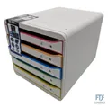 Produktbild: Exacompta 309913D Premium Ablagebox mit 5 Schubladen für DIN A4+ B-WARE