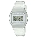 Produktbild: Casio Damen Digital Quarz Uhr mit Resin Armband F-91WS-7EF, Transparent