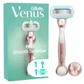 Produktbild: Gillette Venus Pro Smooth Sensitive Rasierer mit 1 Klinge + Duschhänger Damenrasierer