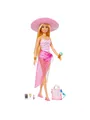 Produktbild: Barbie Beach Day Doll With Swimsuit And Beach-Themed Accessories HPL73