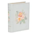 Produktbild: Clayre & Eef Aufbewahrungsbox Bücher 17x14x5 cm Blau Rosa Karton Rechteck Blumen