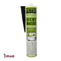 Produktbild: Petec Scheiben- und Karosseriedichtmasse schwarz abtupfbar 310ml (83300)