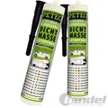 Produktbild: 2x83300 PETEC 310ML SCHWARZ SCHEIBEN UND KAROSSERIEDICHTMASSE SCHEIBENDICHTMASSE