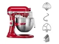 Produktbild: KitchenAid 5KSM7990XEER Küchenmaschine Rot – Profi Kneten & Rühren