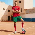 Produktbild: Damen/Herren Fußballtrikot Marokko Heim 2026
