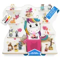 Produktbild: stadtecken Holzregal für Musikbox I Geeignet für die Toniebox und ca. 50 Tonies I Perfekte Tonie Aufbewahrung im Kinderzimmer I Zum Aufstellen oder Aufhängen I Lovely Pony, groß