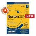 Produktbild: Norton 360 Deluxe Antivirus 5 Geräte 1 Jahr | Internet Security Key | 50GB Cloud