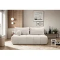 Produktbild: Fun Moebel - Schlafsofa Designersofa Sofa 3-Sitzer anzia in Stoff Bunny Creme