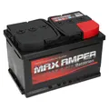 Produktbild: Autobatterie MAX AMPER 12V 72Ah Starterbatterie WARTUNGSFREI TOP ANGEBOT NEU