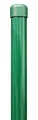 Produktbild: Alberts 612788 Zaunpfosten für Fix-Clip pro | für die Befestigung mit Einschlag-Bodenhülsen | zinkphosphatiert, grün kunststoffbeschichtet | Länge 1500 mm | Schellen-Ø 34 mm