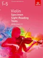 Produktbild: Violin Specimen Sight-Reading Tests, ABRSM Grades 1-5: from 2012 (ABRSM Sight-reading)