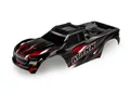 Produktbild: Karosserie Maxx V2 rot mit Aufkleber TRAXXAS (Radstand 352mm)