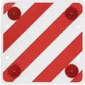 Produktbild: Heckwarnschild Aus Kunststoff 50x50cm Mit Reflektoren 1682783 1682783