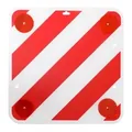 Produktbild: Heckwarnschild Aus Kunststoff 50x50cm Mit Reflektoren 1682783 1682783