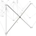 Produktbild: Profi Faltpavillon Ersatzteil Faltpavillon - Schere für 3x3 3x6 3x9 Pavillon Alu
