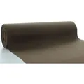 Produktbild: Mank Tischläufer aus Airlaid - BRAUN, 40 cm x 24 m, 1 Stück - Tischtuch Tischband Tischwäsche Tischdeckenrolle