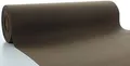 Produktbild: Mank Airlaid Tischläufer 40 cm x 24 m | Tischdecken-Rolle stoffähnlich | praktische Einmal-Tischdecke | 1 Stück | (Braun)